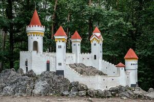 Miniature of the castle on rock photo