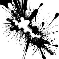 Spray paint graffiti and ink splashes. Abstract background. Ink stain. vector