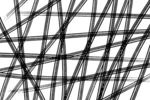 Scribble lines hand drawn seamless pattern. vector