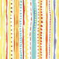 Red brown and yellow or sky blue textile design vector