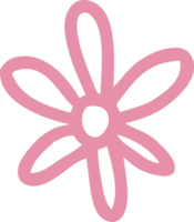 Flower. Hand drawn png