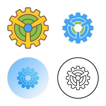 icono de vector de configuración