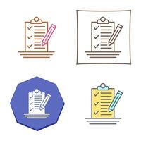 Check List Vector Icon