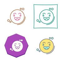 Loughing Vector Icon