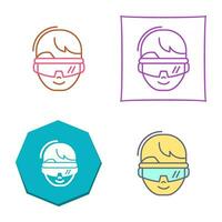 virtual Reality Glasses Vector Icon