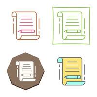 Write Vector Icon