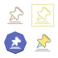 Pin Vector Icon