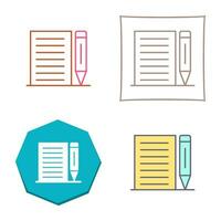 Note Vector Icon