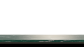Luxurious Green Jade Stone Empty Table Mockup, Elegant Product Placement on a transparent Background, Offering an Exquisite Blank Surface, Ai generative png