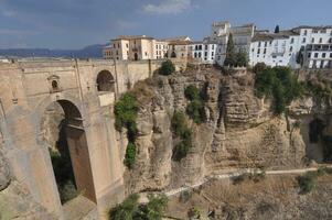 View of the city of Ronda photo