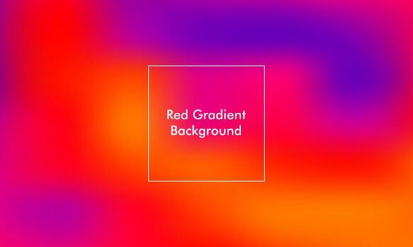abstract gradient blur background with pastel, red color vector
