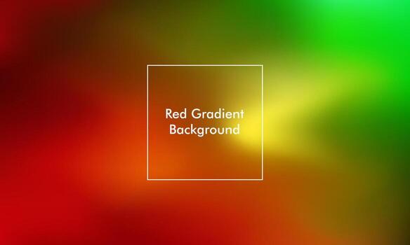 abstract gradient blur background with pastel, blue, green, red color vector