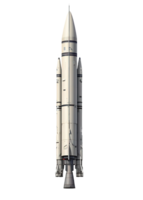 leger raket concept in realistisch stijl. lucht naar oppervlakte raketten. ruimteschepen raket futuristische shuttle. leger. gedetailleerd illustratie geïsoleerd. ai gegenereerd png