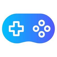 vr game gradient icon vector