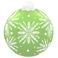 Noël décoration Balle clipart. Balle pendaison briller illustration. png