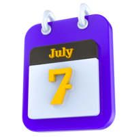 Juli Kalender 3d Tag 7 png