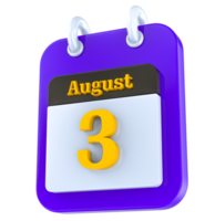 Kalender 3d Tag Symbol png