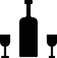 Bottle drink icon symbol vector image. Illustration of the drink water bottle glass design image