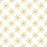 Floral surface pattern design for wrapping paper, packaging, fabrics, textiles vector