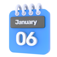 enero calendario png