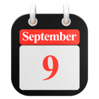 3D Render Of UI Icon September Day 9 png