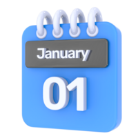 Januar Kalender png