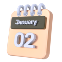 Januar Kalender png