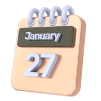 january calendar png