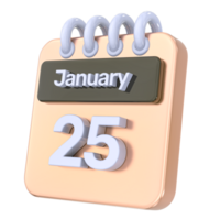 january calendar png