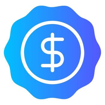 prima degradado icono vector