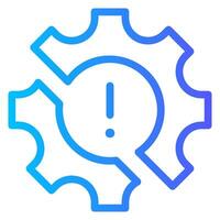 disruption gradient icon vector