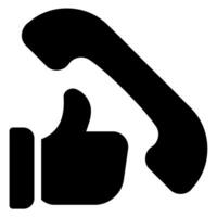 best customer experience glyph icon vector