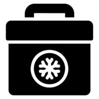 water cooler glyph icon vector