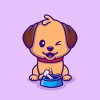 Cute Dog Sitting Cartoon Vector Icon Illustration. Animal Nature Icon  Concept Isolated Premium Vector. Flat Cartoon Style