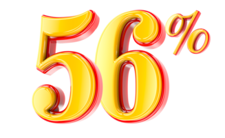 3D percent off png download