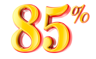 3D percent off png download