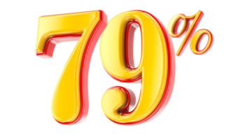 3D percent off png download