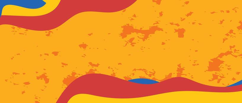 Colorful retro abstract background vector design template