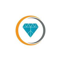 Diamond logo vector template symbol design