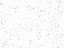 Light silver Rectangular glitter confetti background. White festive texture. vector