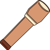 Flashlight Illustration PNG Transparent Background