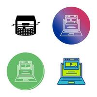 Webinar Vector Icon