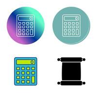 Calculator Vector Icon