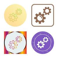 Gears Vector Icon