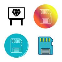Memory Card Vector Icon