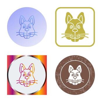 icono de vector de ardilla