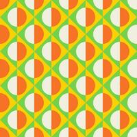 Essential geometric printable seamless pattern with abstract Minimal elegant line form stroke shapes in vibrant colors. Modern simple background in minimalist mid century style vector wall art