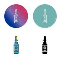 Nasal Spray Vector Icon