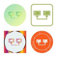 Connected Systems Vector Icon