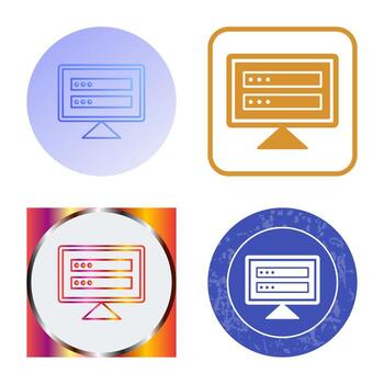 Corrupted Data Vector Icon